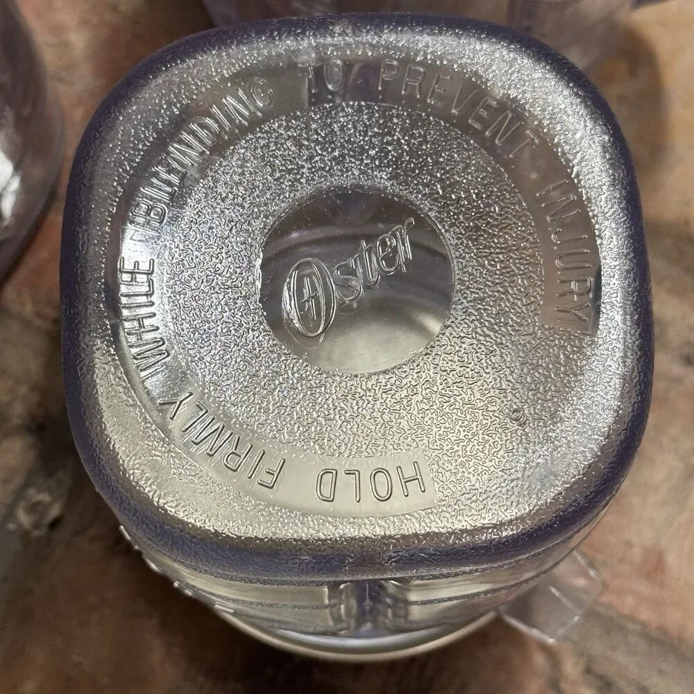 Vintage Osterizer Mini-Blend and Store Containers 8oz  Set Of 3 Plastic